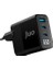 65W Gan LED Ekranlı Hızlı Şarj Cihazı 2 Type-C + Usb-A iPhone & iPad & Notebook Uyumlu Şarj Aleti 2