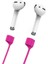 Boyun Askı Ipi Tutucu Silikon Ip Basic Koyu Pembe Apple Airpods 1 2 Airpods 3 Airpods Pro ile Uyumlu Ürün 1