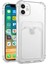Apple iPhone 12 Uyumlu Kamera Korumalı Kartlıklı Lüx Yumuşak Silikon Kılıf (Şeffaf, Apple iPhone 12) 1