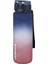 1000ML Büyük Boy Soft Touch Çift Renk Motivasyon Tritan Su Matarası (Lacivert-Kırmızı) 2
