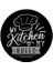 My Kitchen My Rules | Cam Kesme Tahtası (Çap 32CM) 2