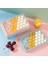 33 Hazne Mavi ve Pembe Renklerde Premium Plastik Buz Kalıbı Yeniden Kullanılabilir Küresel Buz Tray Kokteyller ve Soğuk Içecekler Için Ideal (Normal, Adet, 3) 2