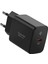 20W Usb-C Mini Hızlı Şarj Aleti/şarj Isısını Düşürür Gan Destekli Akım Korumalı Güç Adaptörü iPhone & Android & iPad Type-C EE201 Black - ACH09217 1