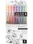 Uniwrite Neon 0.8mm 8 Renk Jel Kalem 1