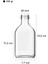 200 cc Kapaklı Cold Brew Şişesi 200 ml Yassı Soğuk Kahve Cam Şişe 6 Adet (Siyah (Kilitli)) 2