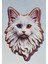 2 Adet 3D Görünümlü Kedi Magnet 6 x 9 cm 1
