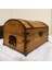 Ahşap Hazine Sandığı 30X20 cm Masif Ahşap 5