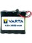 Cheetah Uzaktan Kumandalı Uyumlu 4.8V 2600MAH Varta Oyuncak Araba Bataryası Siyah Soket 1