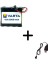 Chengke Rc 4.8V 2600MAH Varta Oyuncak Araba Bataryası Siyah Soket+Usb Şarj Cihazı 1