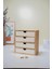Bambu 4 Çekmeceli Kozmetik Takı Düzenleyici Organizer 3