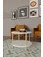 Çift Katlı Yuvarlak Orta Sehpa 60X60 | Modern Ahşap & Beyaz Seçenek 4