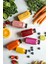 3 Adet Smoothie Detoks Şişesi Şeffaf Plastik Sızdırmaz Kapak Köşeli Meyve Suyu Şişesi 300 ml 2