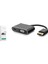 Display To Hdmı ve VGA Çevirici 4K Hadron HDX7822 1