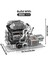 10201 W16 Motor Yapım Seti, 2250 Parça, 16 Silindirli Motor Modeli 5