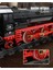BR01 Retro Buharlı Ekspres Tren Seti, 1173 Parça Lokomotif ve Raylı Model Yapım Kiti 4
