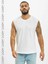 Erkek Pamuklu Antrenman Sporcu Atleti Oversize Kolsuz T-Shirt 2