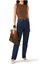 90'lar Yüksek Bel Düz Kesim Uzun Jean 2