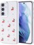 Samsung Galaxy A55 Kılıf Kabartmalı Desenli Simli Şeffaf A+ Kalite Kapak 1