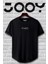 Atatürk Imza Baskılı Siyah Beyaz Oval Kesim Tshirt 2'li Set 2