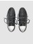 %100 Hakiki Deri Siyah Kadın Sneaker 4