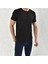 Unisex Siyah Beyaz Oval Kesim Tshirt 2'li Set 3