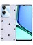 Realme Note 60 Kılıf Airbag Tasarımlı Simli Şeffaf Zore Kutup Kapak 1