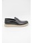 226825 Erkek Casual Ayakkabı - Siyah Croco Deri 1