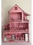 LED Işıklı Ahşap Oyun Evi - Küçük Boy - (60cmx45cmx20 cm) 1
