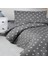 Uykulife Tek Kişilik Gri Yıldız Nevresim Seti Takımı 1