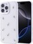 Apple iPhone 16 Pro Max Kılıf Kabartmalı Desenli Simli Şeffaf A+ Kalite Kapak 1
