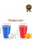 Özel Gün Beer Pong Yetişkin Eğlence Parti Malzemeleri Içki Bira Renkli 12 Toplu Karton Oyun Bardağı 2