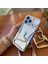 Epaserpent Yılan Figürlü Çerçeve Telefon Kılıfı Iphone 16 Gümüş 1