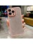 Epaglow Şeffaf ve Parlak Premium Iphone 15 Pro Max Telefon Kılıfı Pembe 1