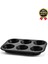 Çok Amaçlı Mutfak Yüksek Isıya Dayanıklı Yıkanabilir Yanmaz Yapışmaz 6’lı Kek Muffin Cupcake Kalıbı 3