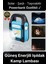 Çok Amaçlı Güneş Enerjili Powerbank Usb Şarj Edilebilir Solar Işıldak Fener Kamp Lambası 1