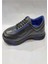 649405 Erkek Spor Ayakkabı - Siyah Mavi 2