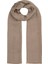 Dört Mevsim Zebra Desenli Monogram Jakar Şal 04473-TAŞ 3