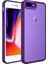 Apple iPhone 8 Plus Kılıf Derin Mor Primula Kamera Korumalı Kapak Koruyucu Tasarım (Apple iPhone 8 Plus, Derin Mor) 1