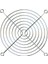 IC-218 90X90MM Fırçasız Fan Koruma Kapağı (Metal) (4887) 1