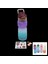 Altıgen Renkli Pls.suluk Matara Pipetli - Kilitli Kapak - Taşıma Kulplusticker HEDIYELI760ML (4172) 1