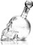 Crystal Head Kuru Kafa Cam Şişe 350 ml 1
