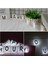 10&amp;apos;lu Lightbox Işıklı Harf Mesaj Panosu Dekoratif Harf Işık Zinciri (4172) 2