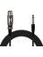 6.3mm Mono Erkek Canon Dişi 4 Metre Mikrofon Ara Kablosu (4887) 1