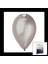 GM-110-38 Metalik - Gümüş Balon 11&amp;apos;&amp;apos; - 28CM - 100 Parça (4172) 1
