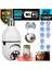 Wifi Panoramik Kamera 360 Derece Kablosuz Kamera (4887) 4