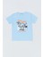 %100 Pamuk Dinozor Baskılı Erkek Çocuk Tişört 1