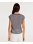 Yaka Ribana Detaylı Kolsuz T-Shirt 4