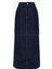 Yırtmaç Detaylı Denim Etek 5