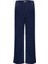 Yüksek Bel Cep Detaylı Denim Pantolon 5