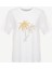 Nakış Detaylı Bisiklet Yaka Kısa Kollu T-Shirt 5